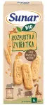 12747-sunar rozpustila zviratka susenky 6m+ bio 4 x 40g